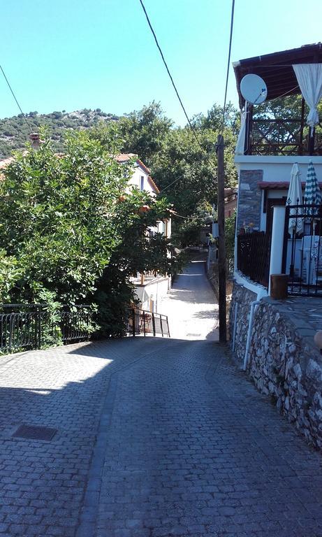 Athina'S House Hostal Skala Sotiros Exterior foto